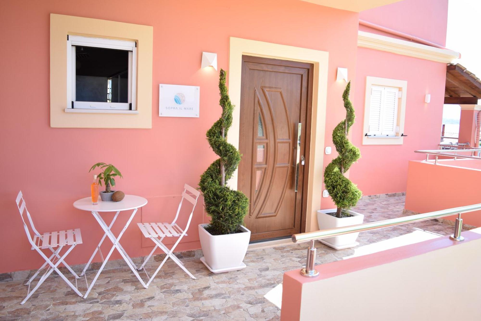 Corfu Seaview Maisonette - Sopra Il Mare Petrití Kültér fotó