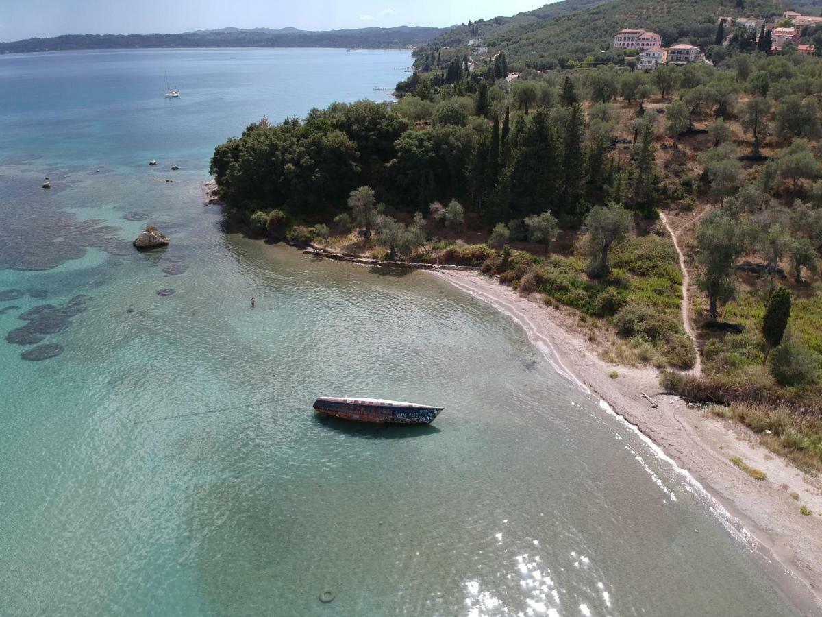 Corfu Seaview Maisonette - Sopra Il Mare Petrití Kültér fotó