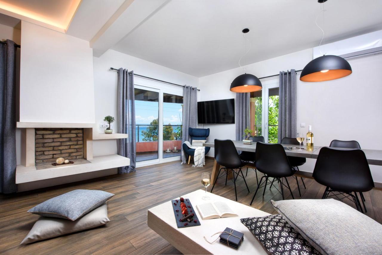 Corfu Seaview Maisonette - Sopra Il Mare Petrití Kültér fotó